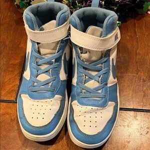 Nike Kids Blue and White Sneakers